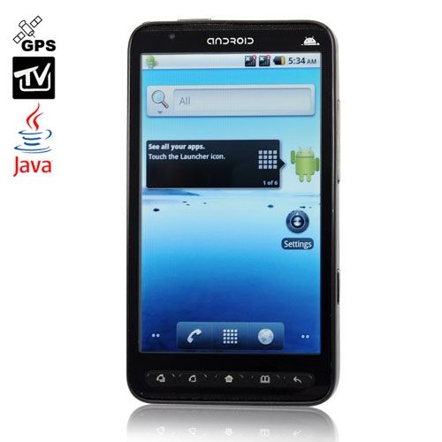 A2000Quad Band Dual SIM Dual Standby TV GPS JAVA Android 2.2